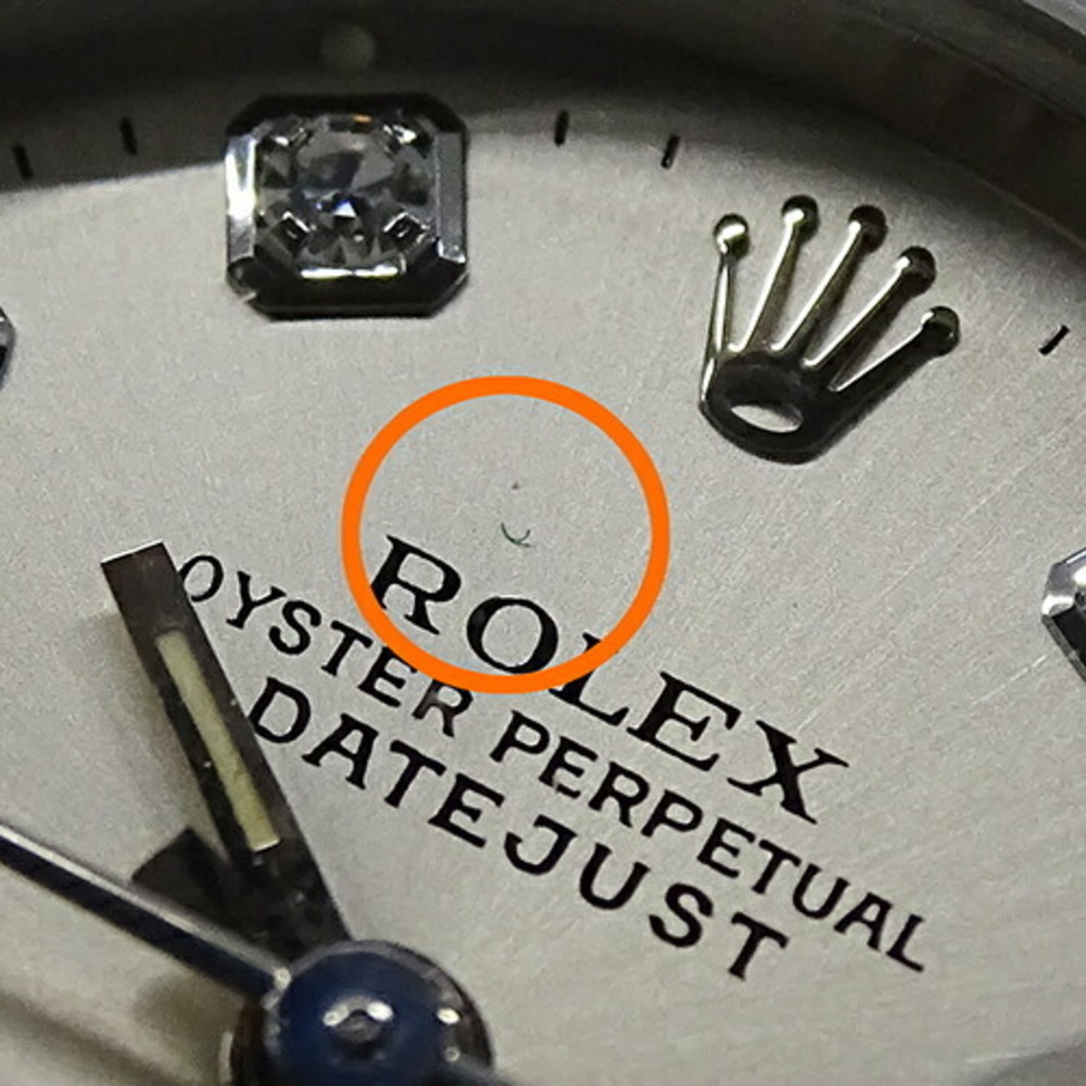 Rolex Datejust 69136G S watch ladies 10P bezel diamond automatic winding AT P... - Picture 13 of 16